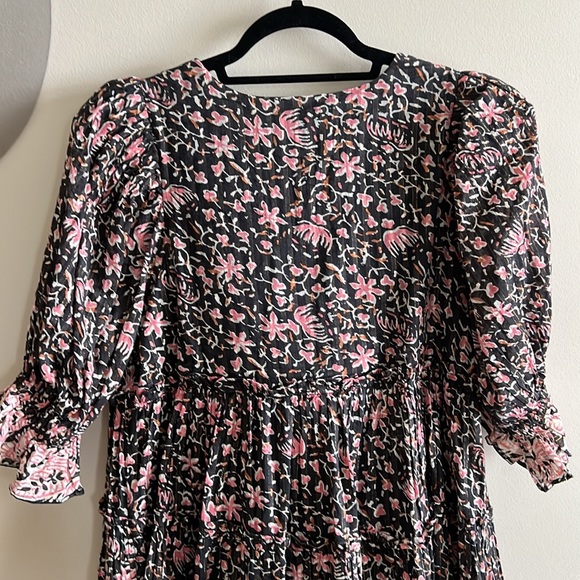 Cleobella Lauren Mini Dress in Fan Print - Picture 3 of 13